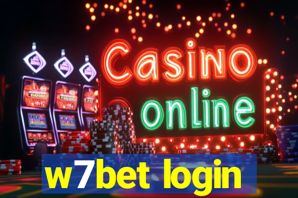 w7bet login